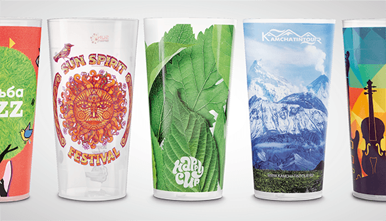 Image of Happy Cup Drinking Cups Support Sustainability Efforts