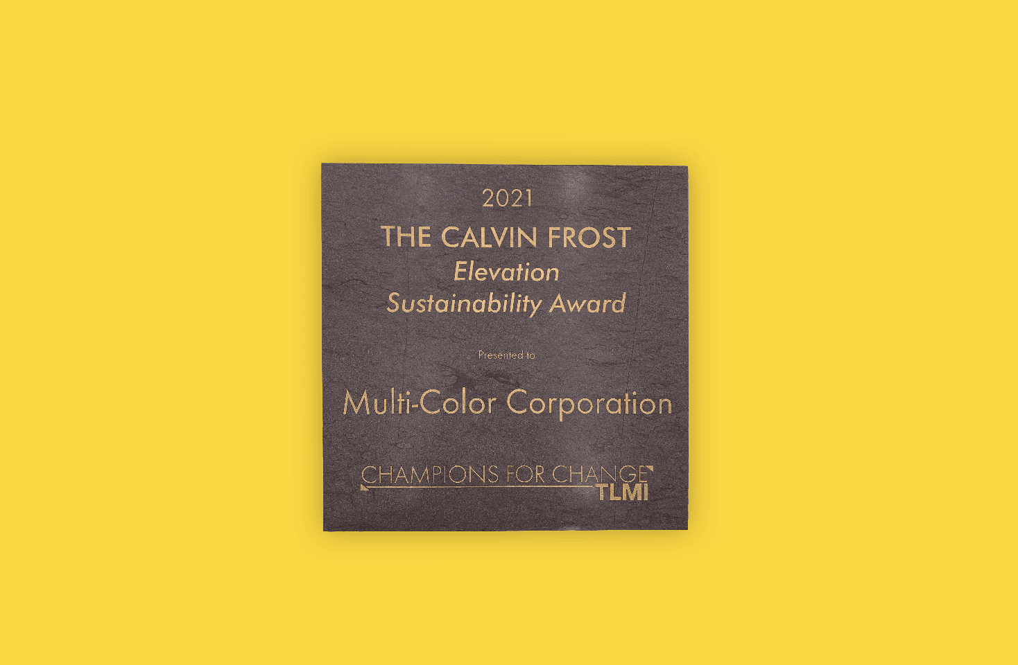 Image of MCC vince il premio TLMI per la leadership ambientale