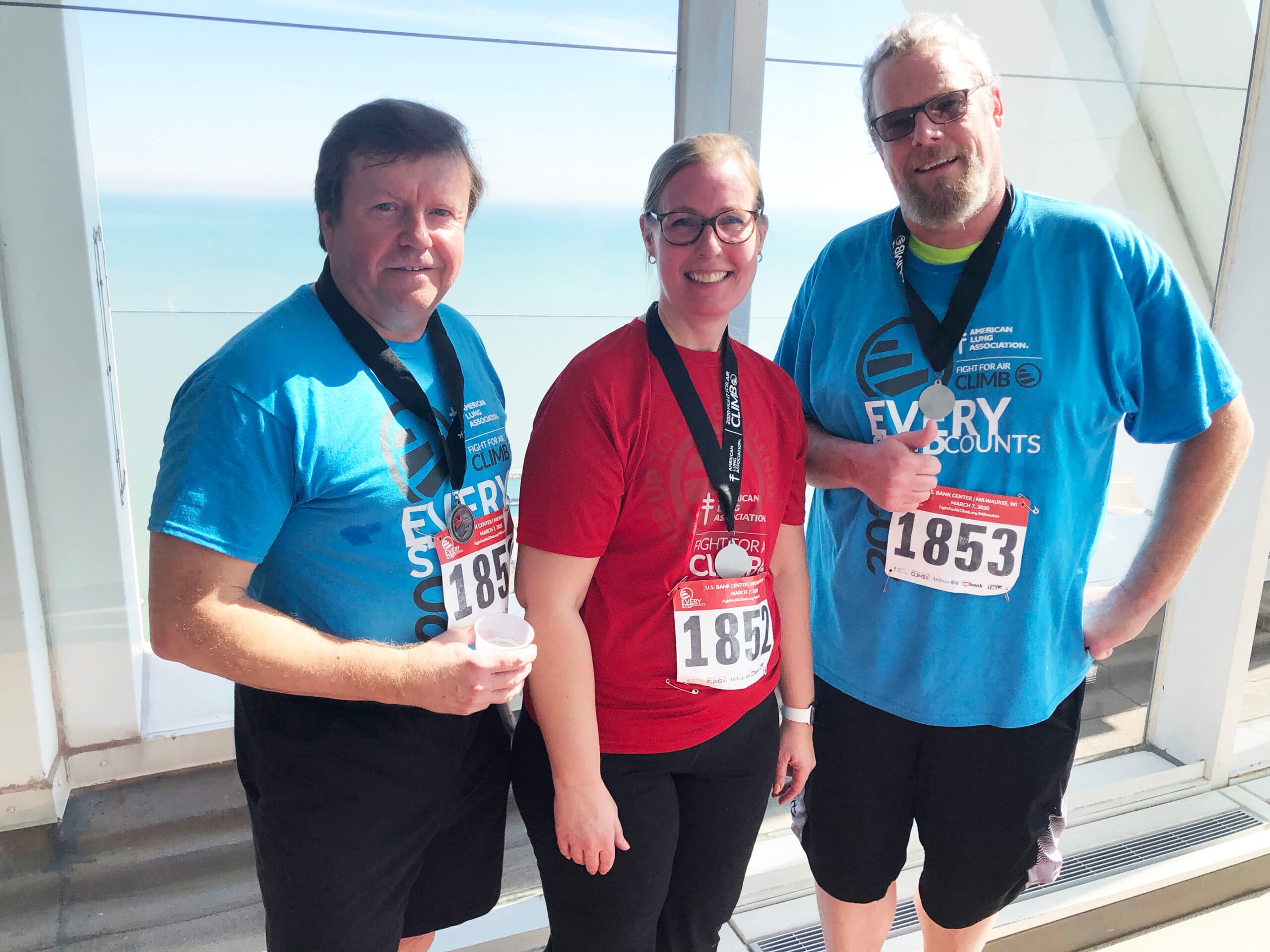 Image of MCC Oak Creek (USA) Participates In Fight For Air Climb
