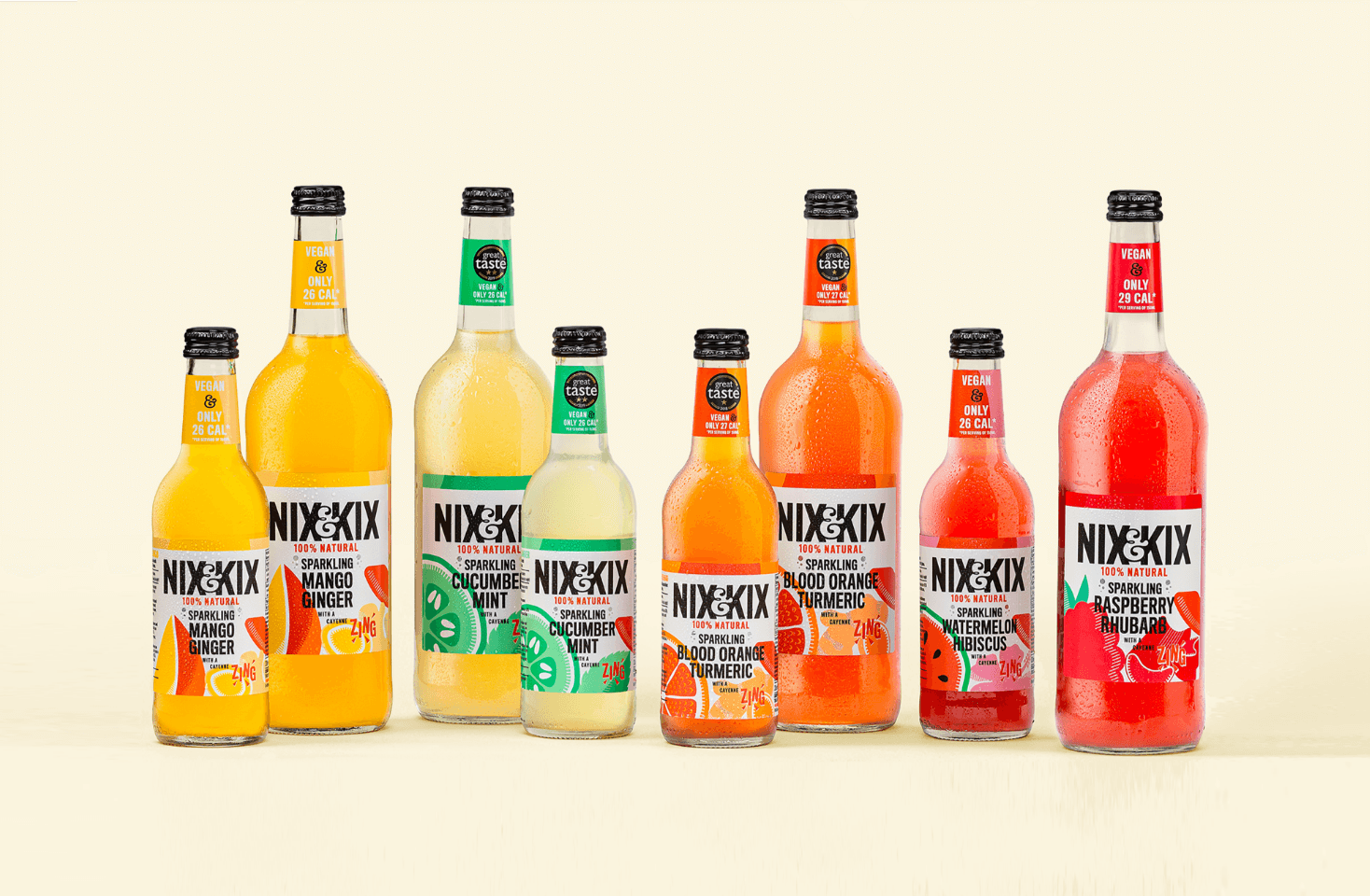 Image of Refreshingly Different: Nix & Kix Opt for a Textured Label Finish