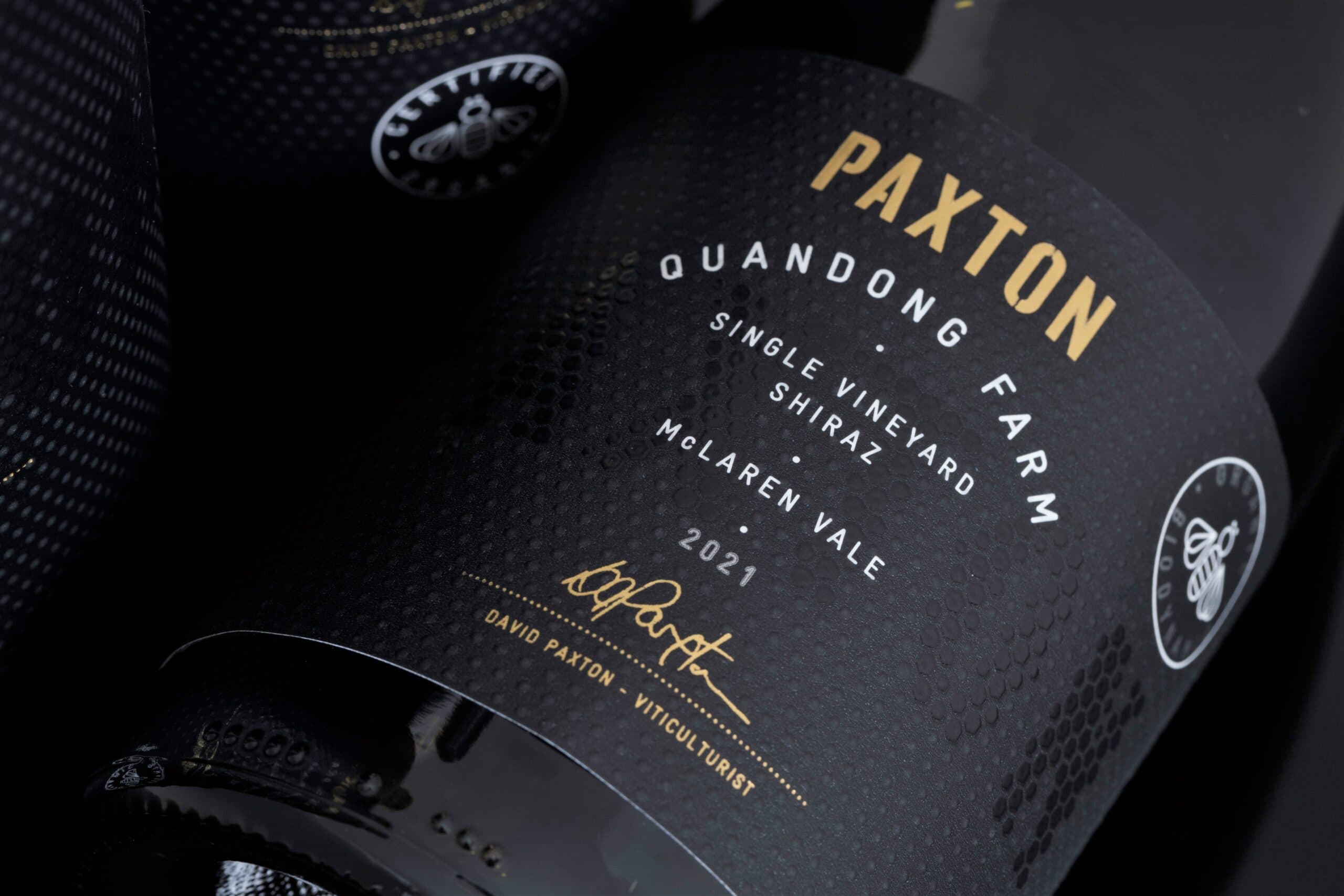 Image of Innovative Use of Varnish Results in a Tactile Label Background