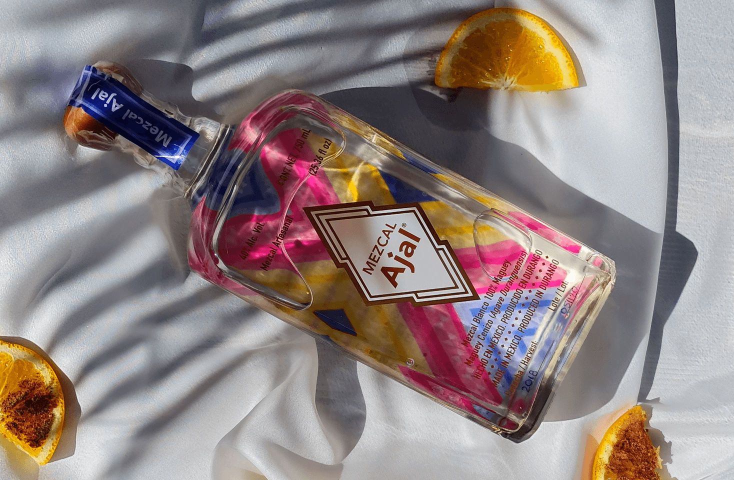 Image of Double-sided label sparkles for new product launch
