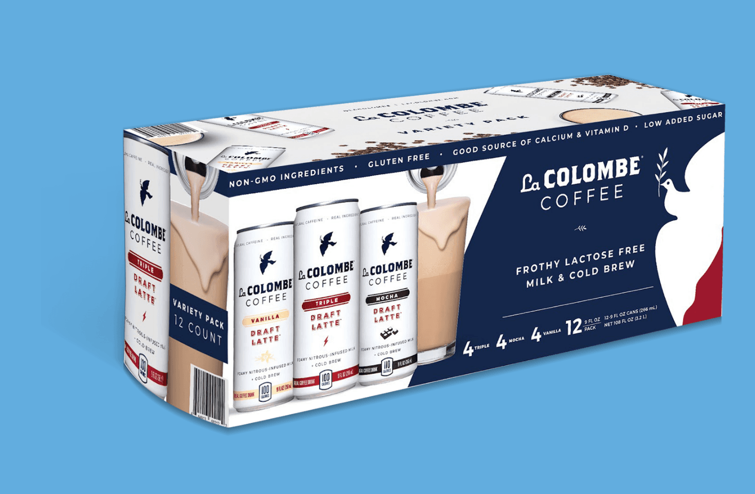 Image of La Colombe führt Faltschachteln ein, um das Format zu vergrößern