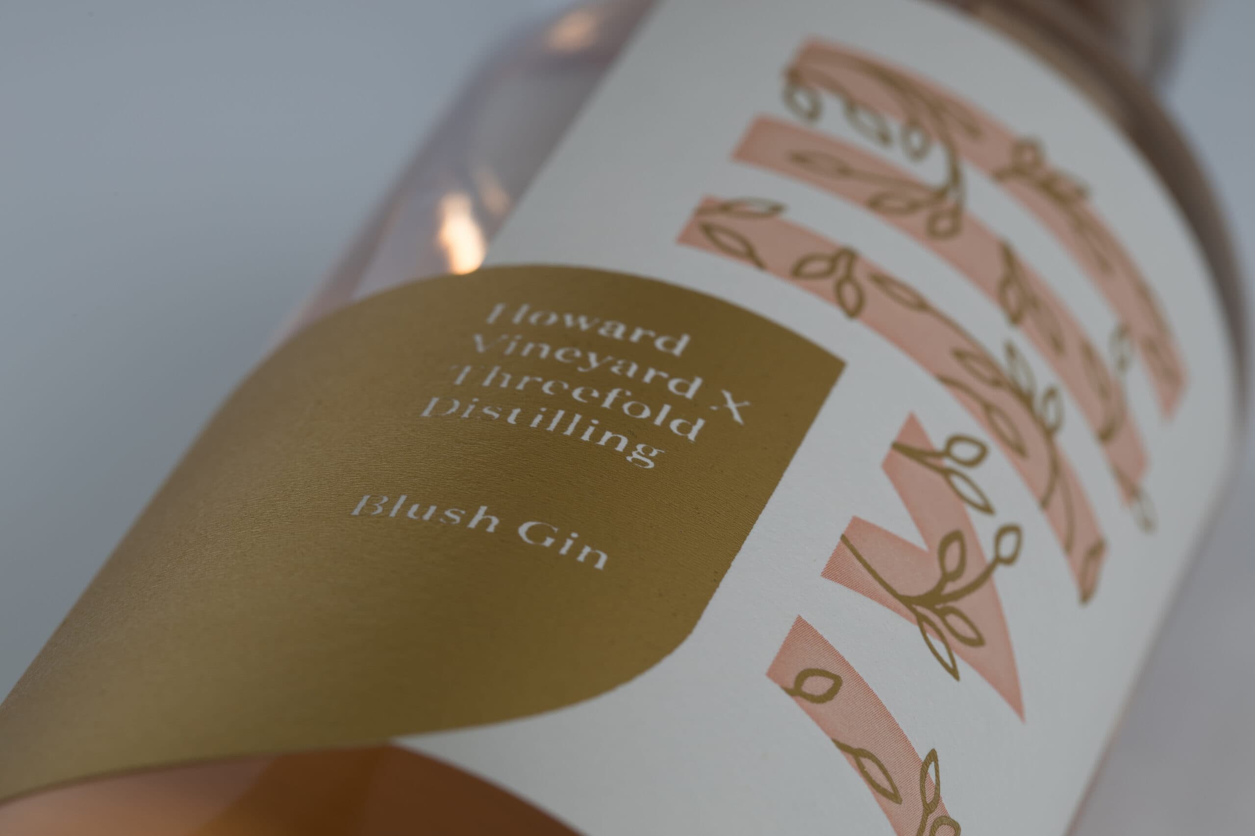 Image of Modern Diecut Label Lusters with Botanical Gold Foil