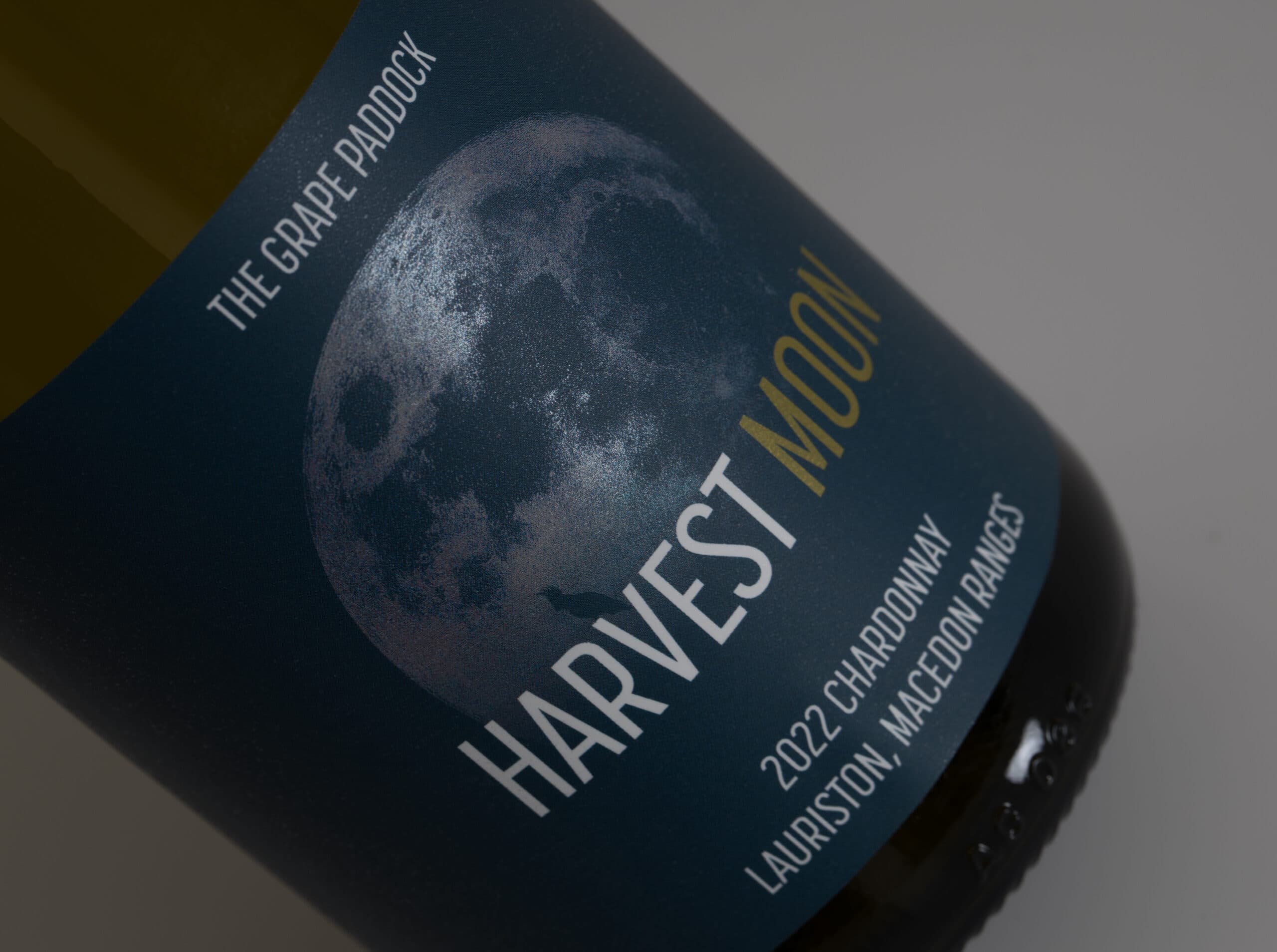 Image of Metallic label stock creates shimmering moon