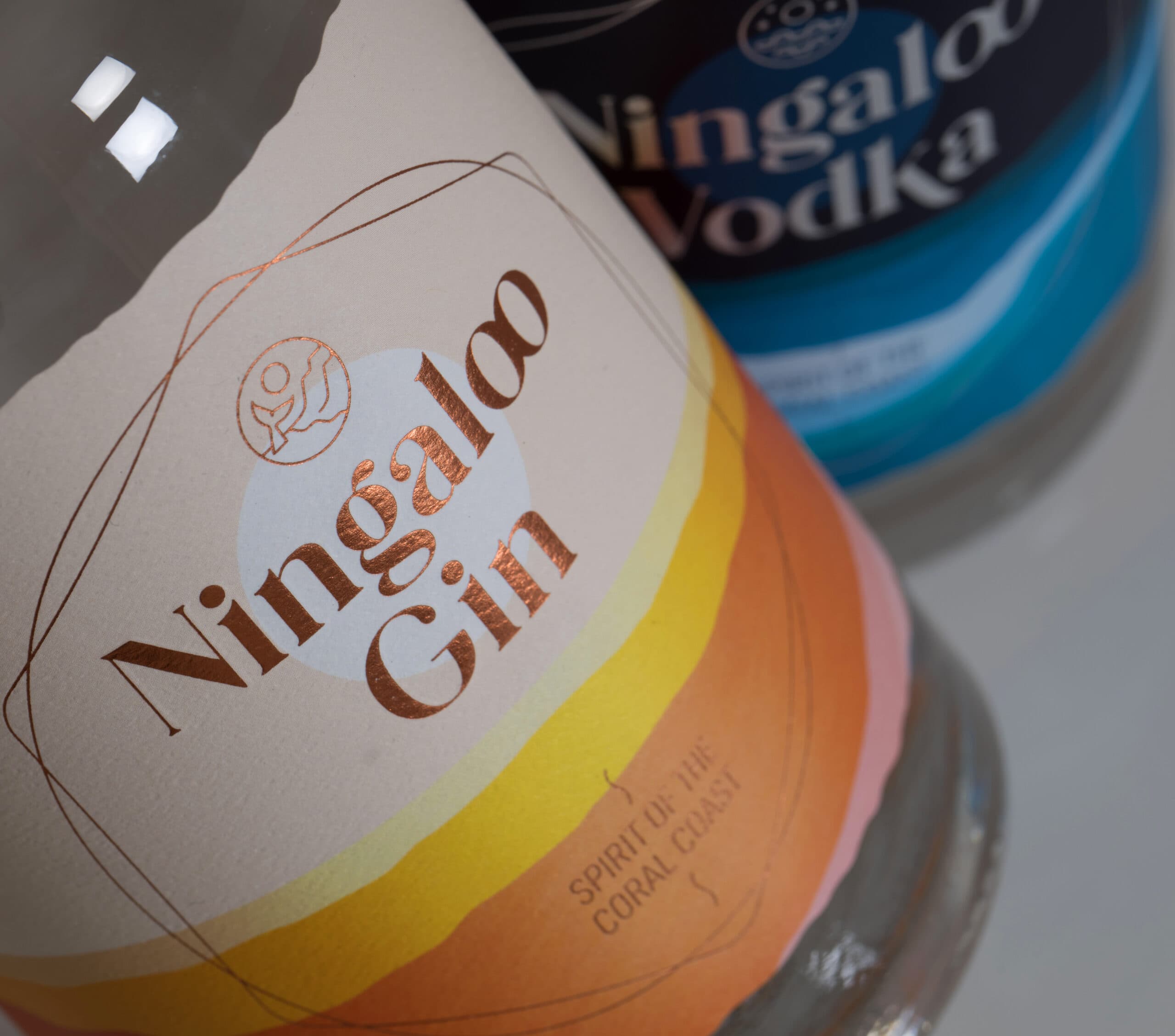Image of Labels for debut spirit range draw on Ningaloo provenance