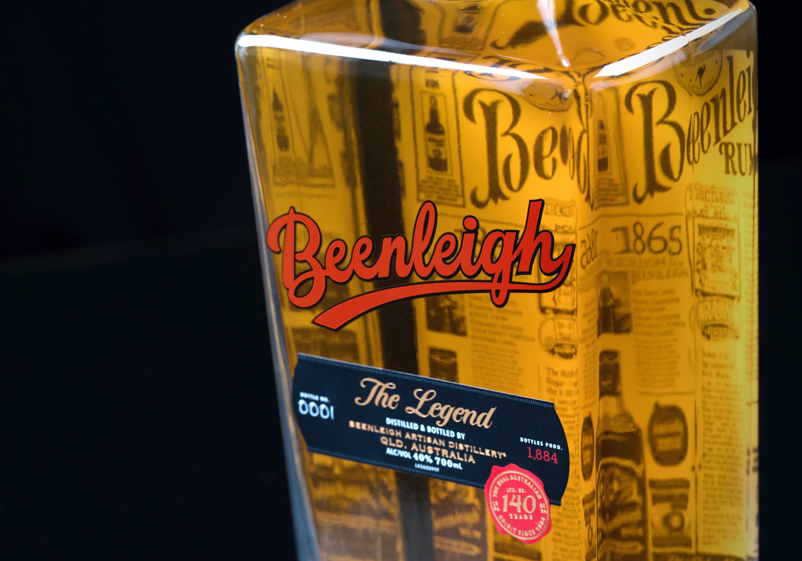 Image of Beenleigh Artisan Distillers -140 Year L.E Anniversary Rum ‘The Legend’ 