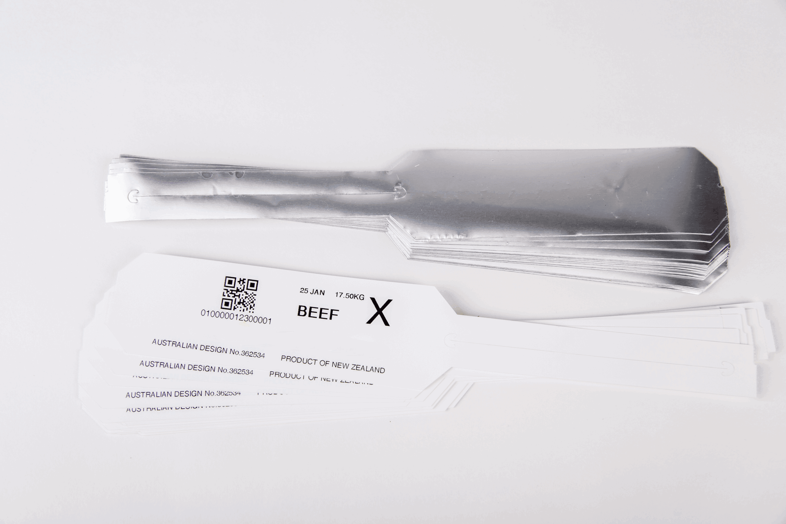 Image of Metal Detectable Tag Enhances Food Processing Traceability