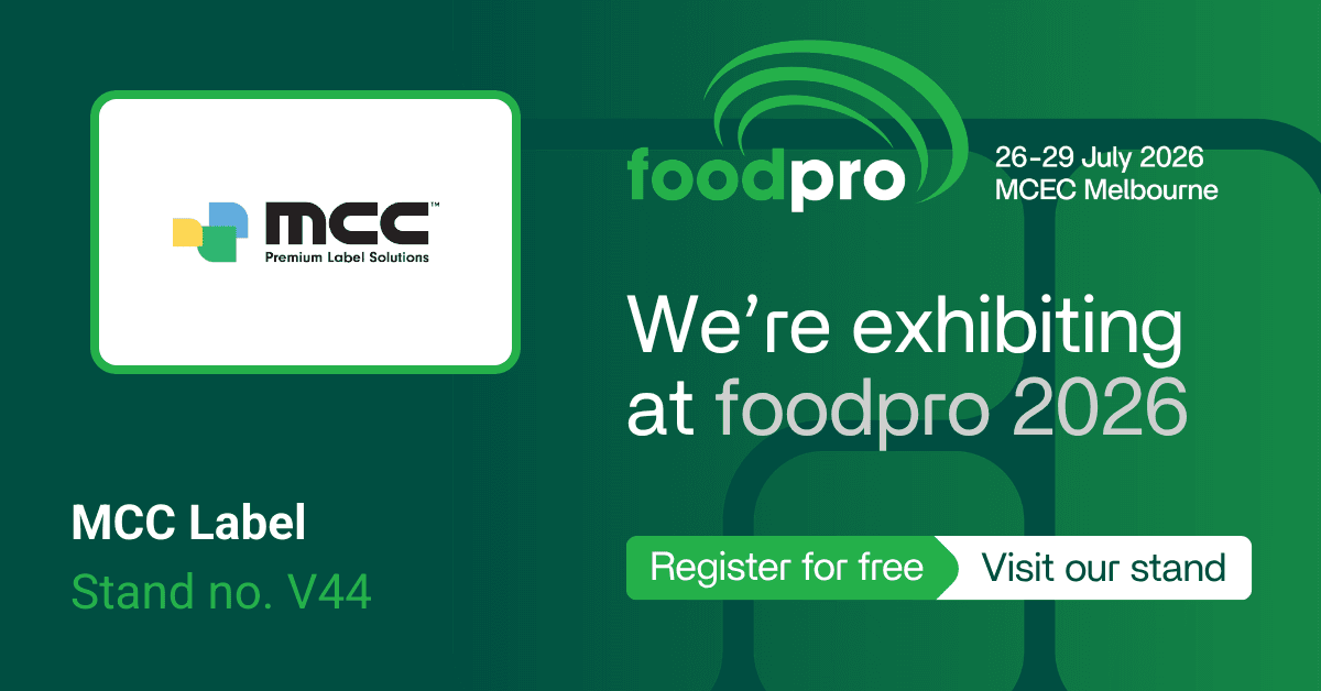 Image of MCC Label at FoodPro 2026