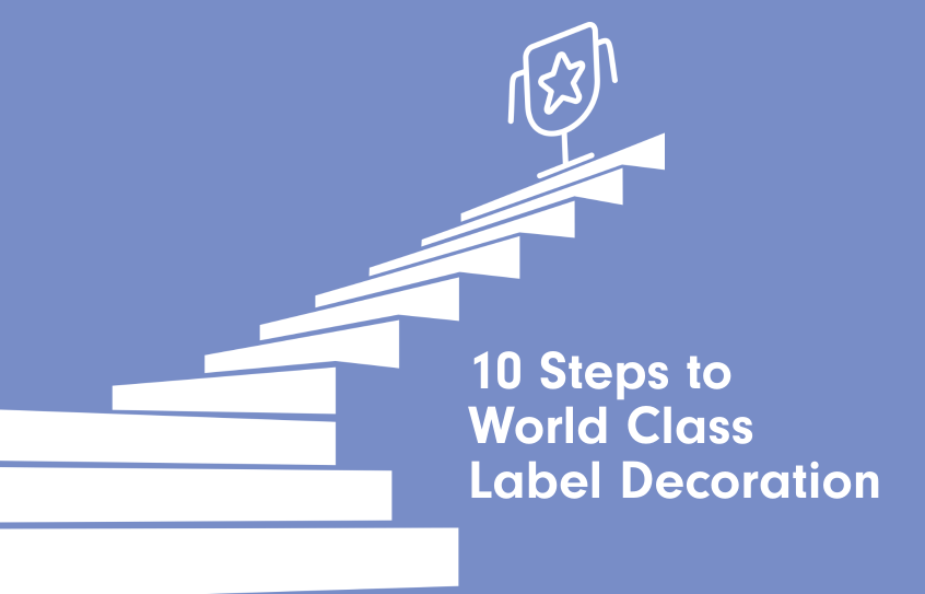 Image of 10 Steps to World Class Label Decoration