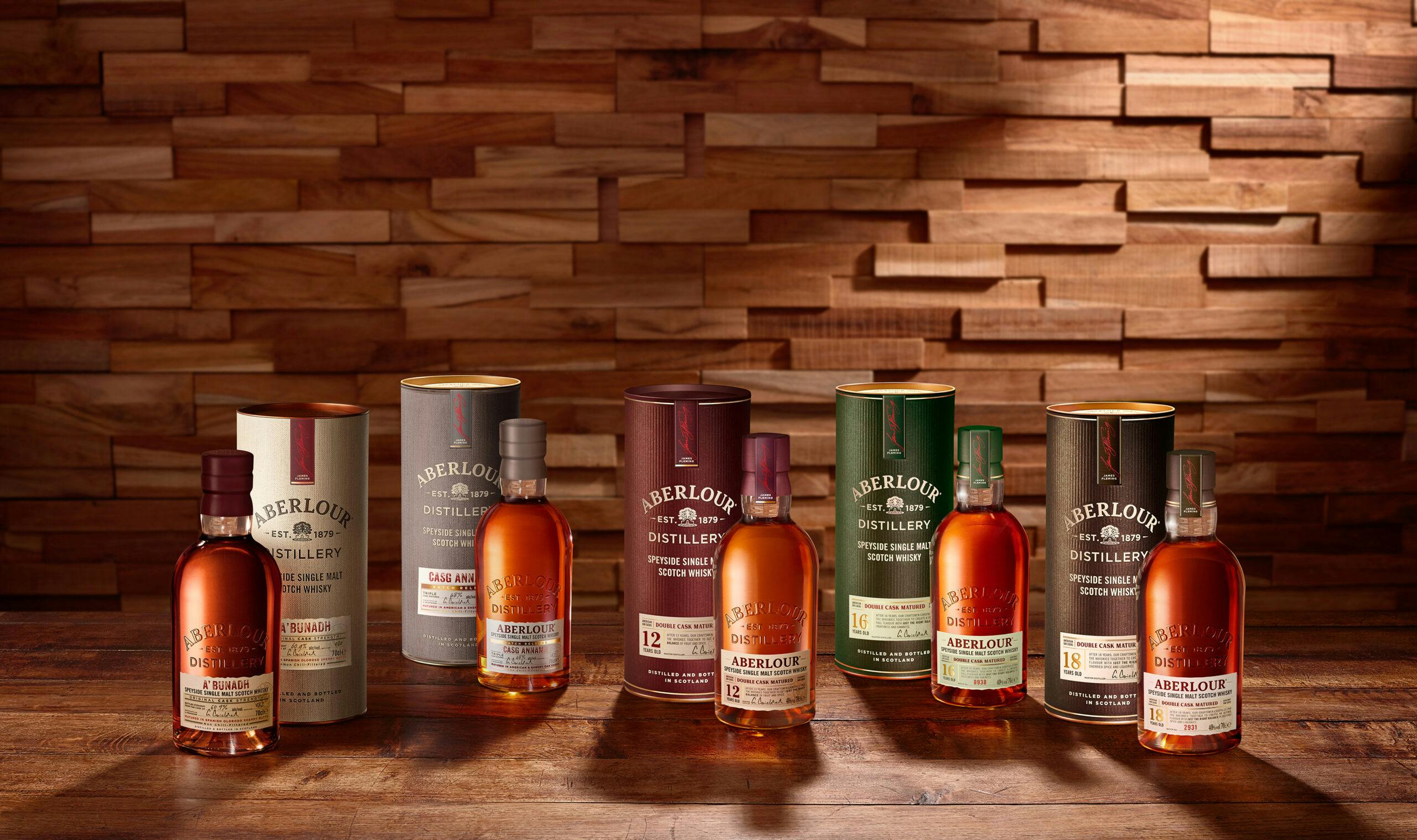Image of Aberlour strips back to unveil refreshed packaging inspired by its 140-year history