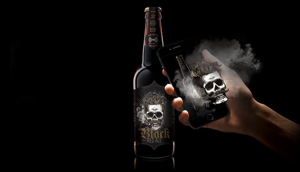 Image of Black Beer: Augmented Reality und NFC Technologie