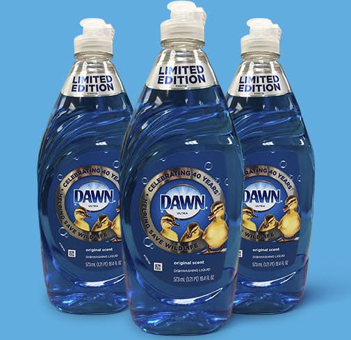 Image of Limited Edition Labels for Dawn’s Dish Soap