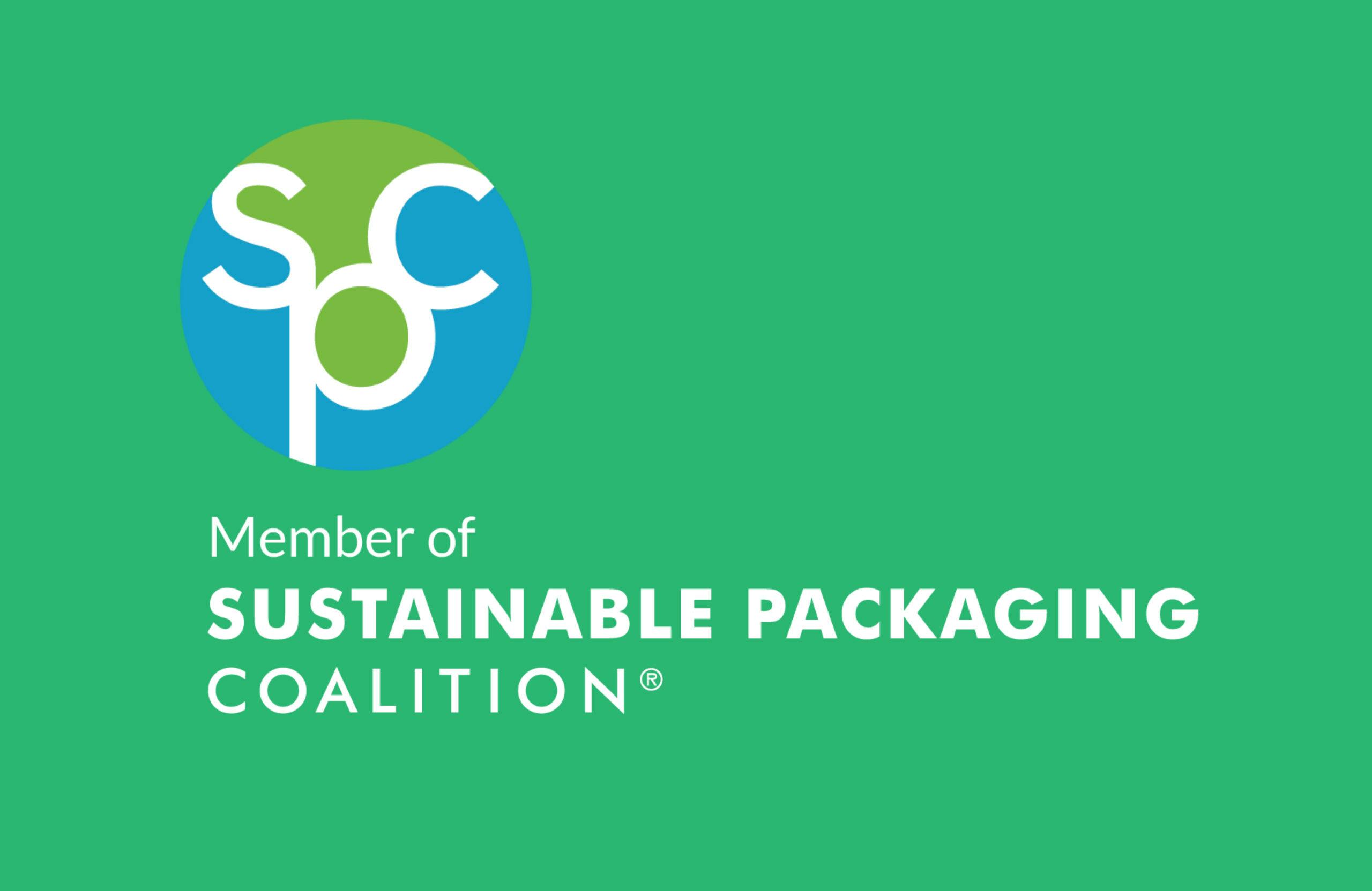 Image of Proud member of Sustainable Packaging Coalition (SPC)