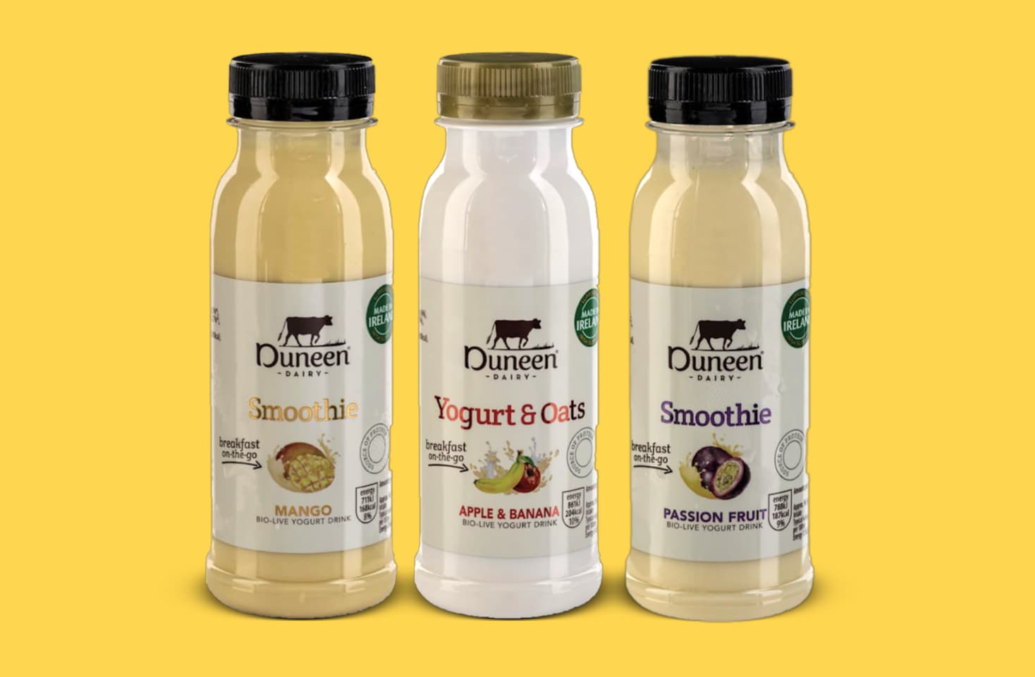 Image of Nomadic Dairy’s Aldi Duneen range of Smoothie Drinks