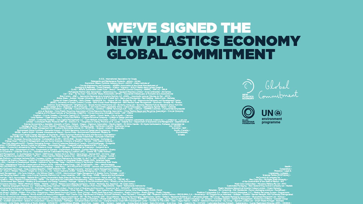 Image of MCC ha firmado la Declaración del Compromiso Global de la Nueva Economía del Plástico