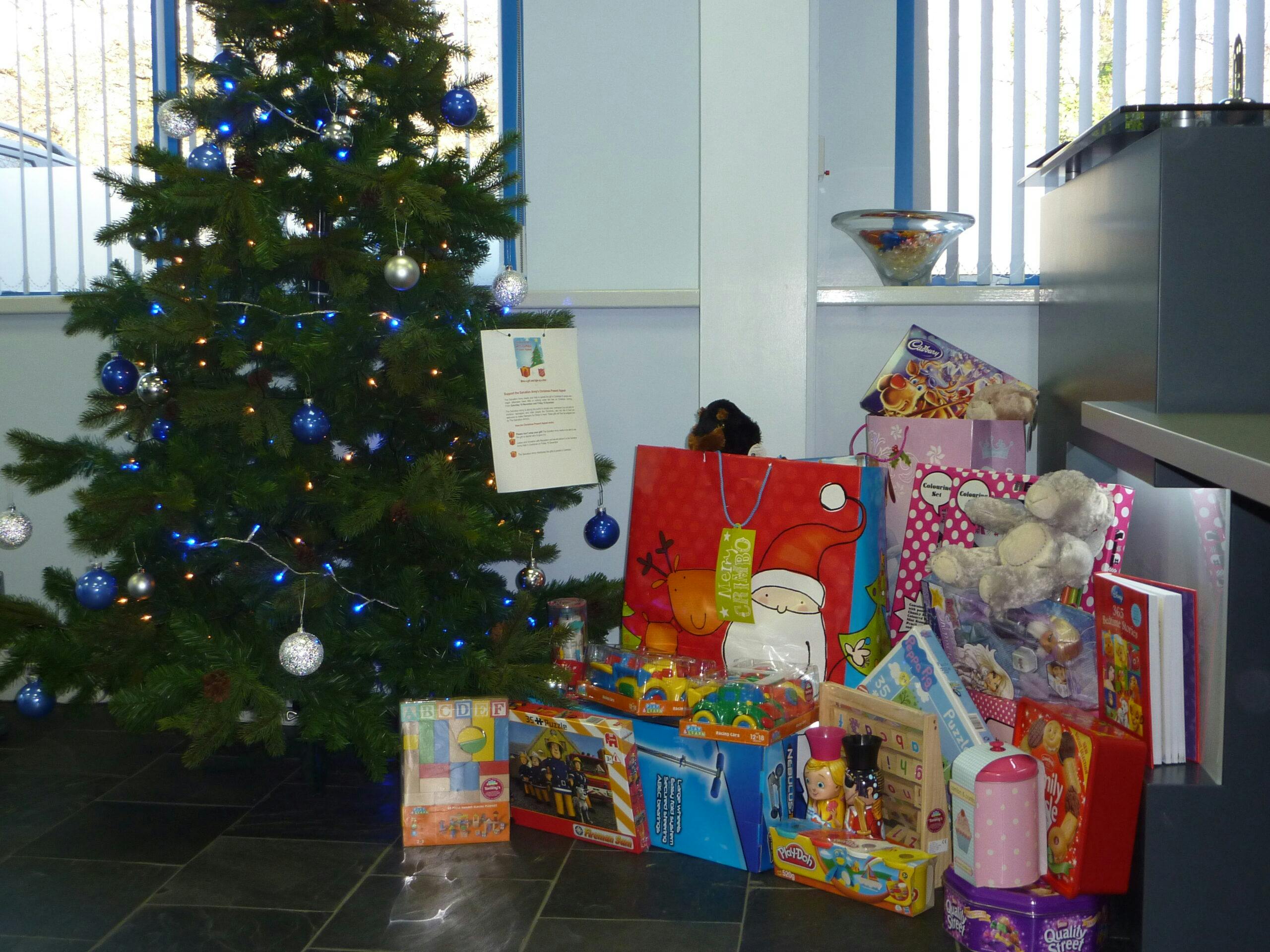 Image of Salvation Army Christmas Present Appeal