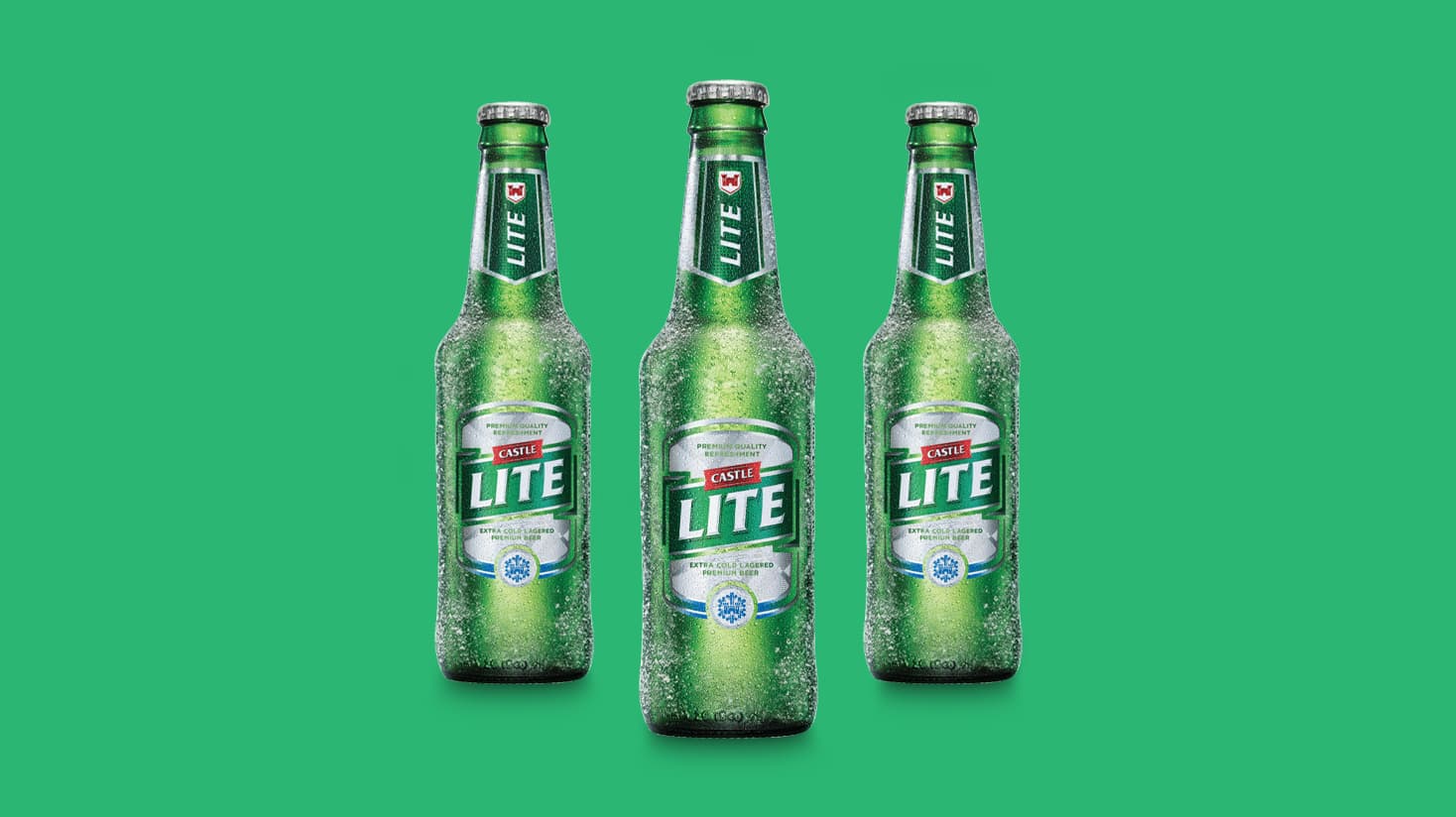 Image of Castle Lite revivida con innovadoras etiquetas frontales y de cuello