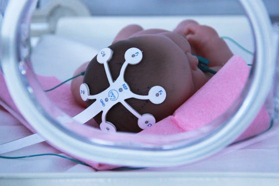 Image of Flexible monitoring devices for infants