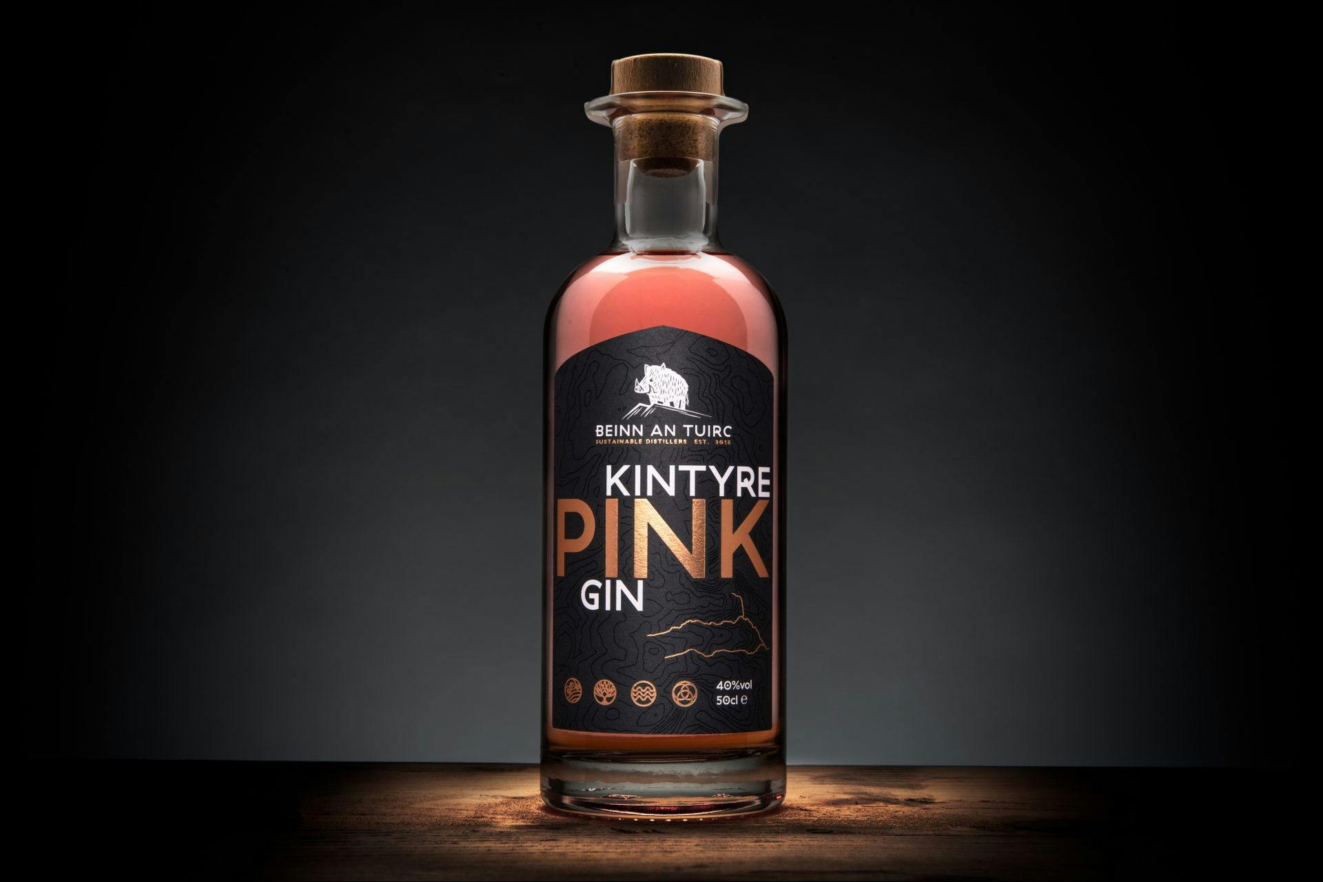Image of Beinn an Tuirc Kintyre Pink Gin