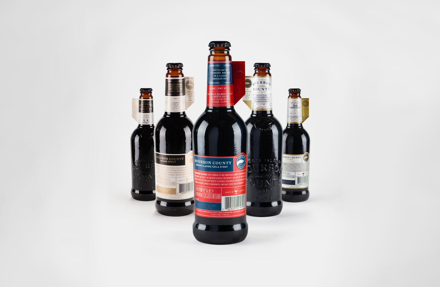 Image of Goose Island leads the market with promotional pendant labels