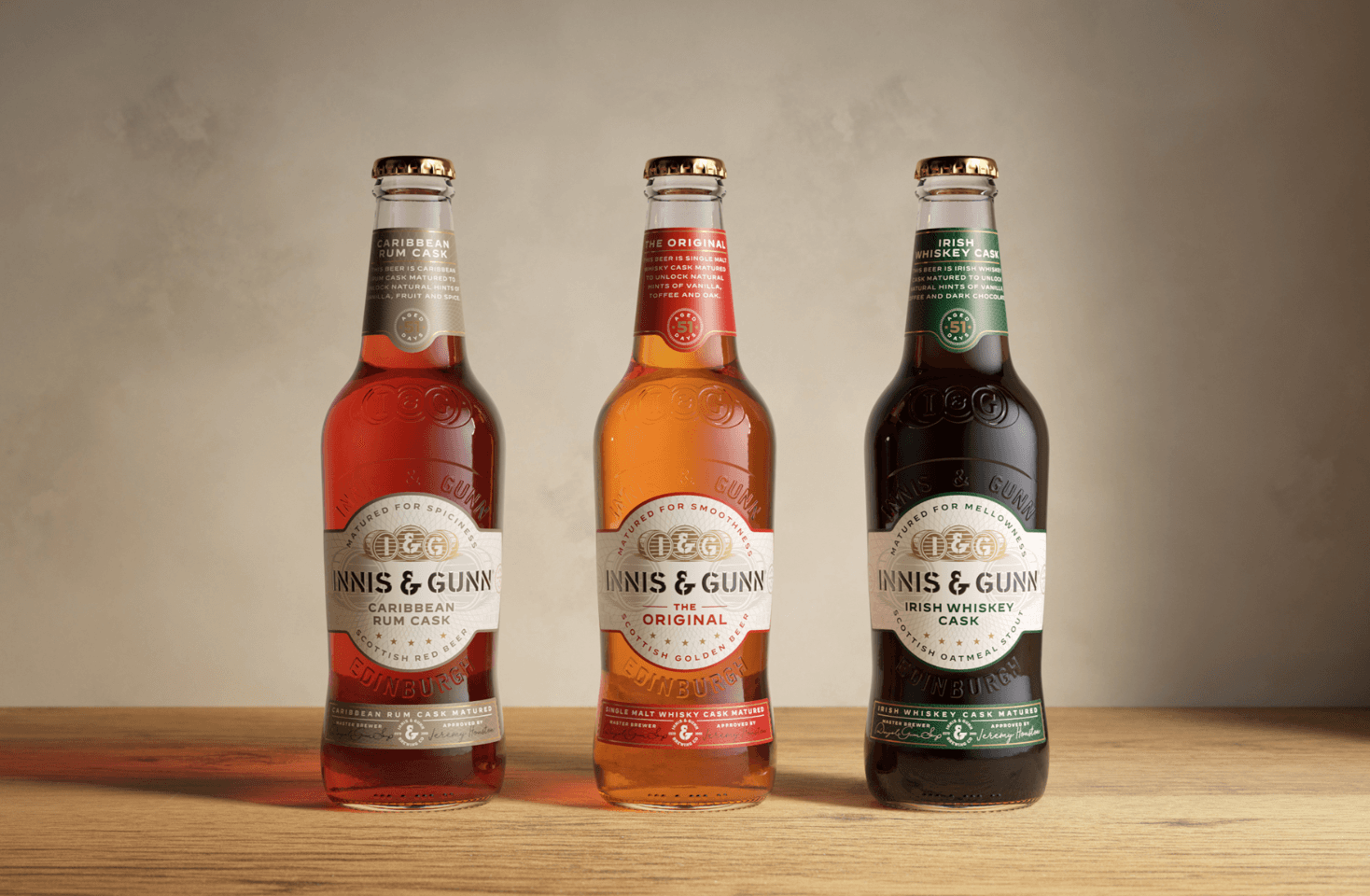 Image of Les étiquettes numériques apportent la touche finale au nouveau look d’Innis & Gunn