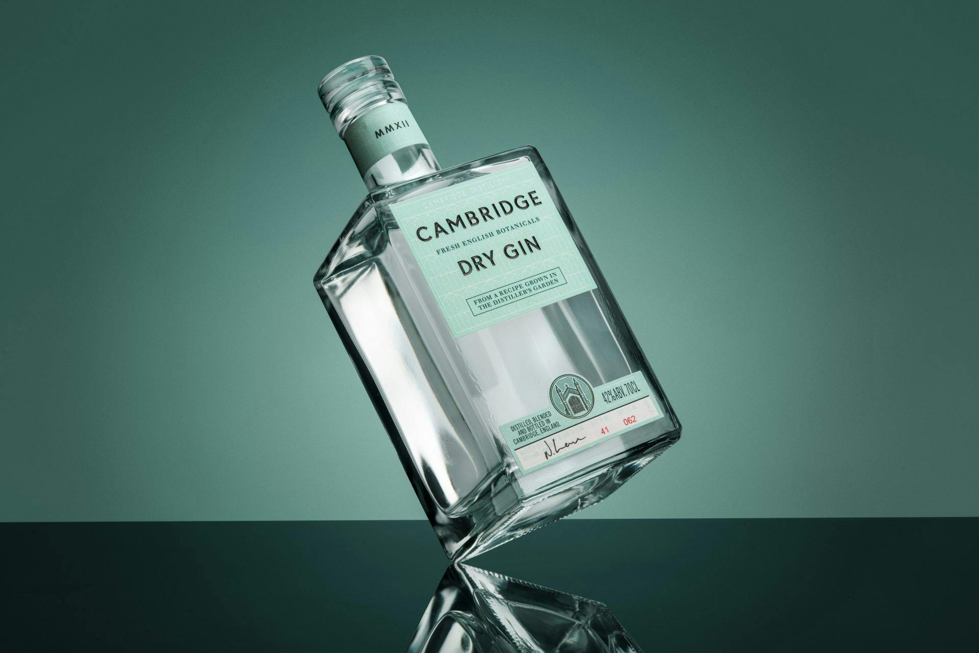 Image of Cambridge Distillery Dry Gin Label