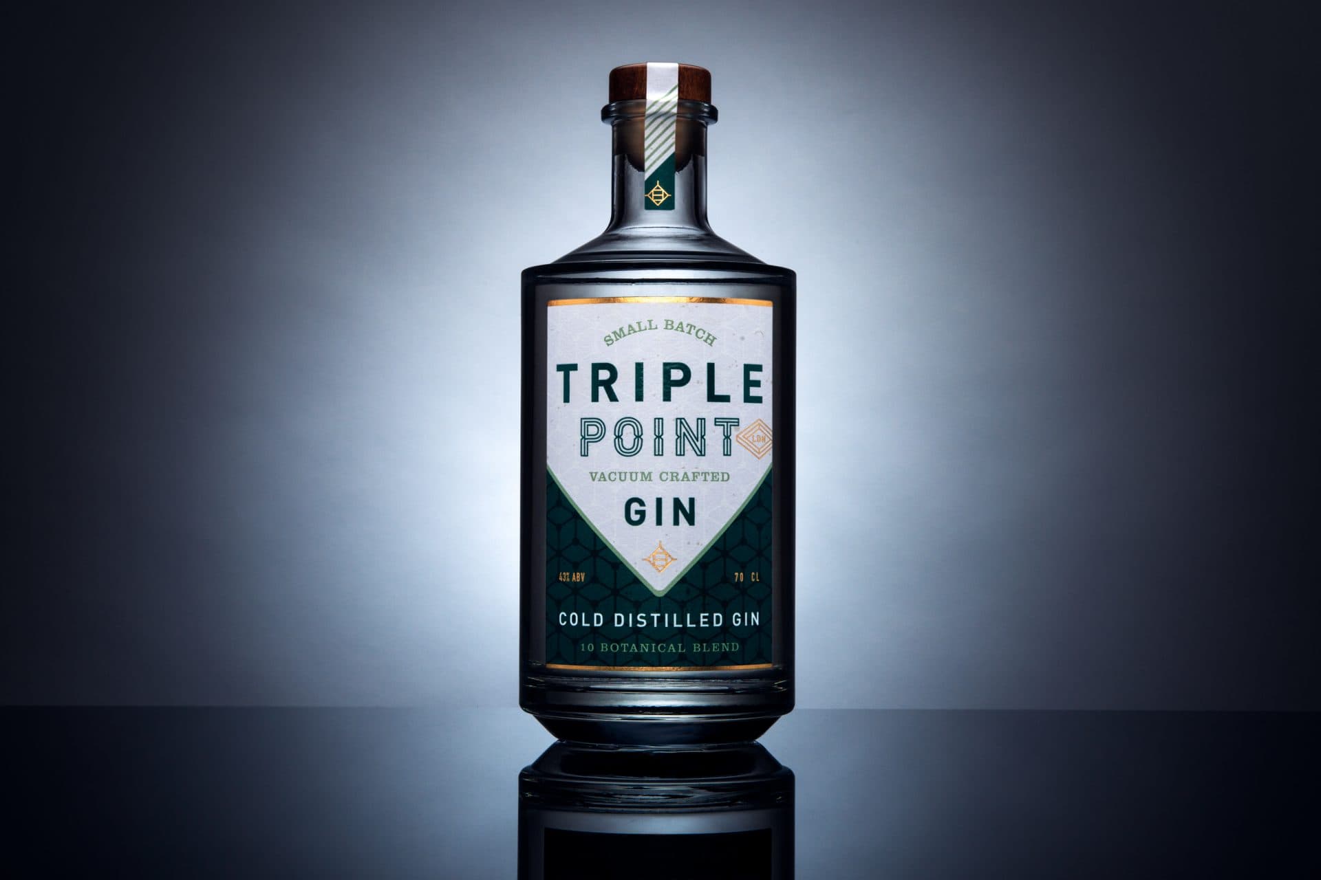 Image of Ginomics Triple Point Gin Label