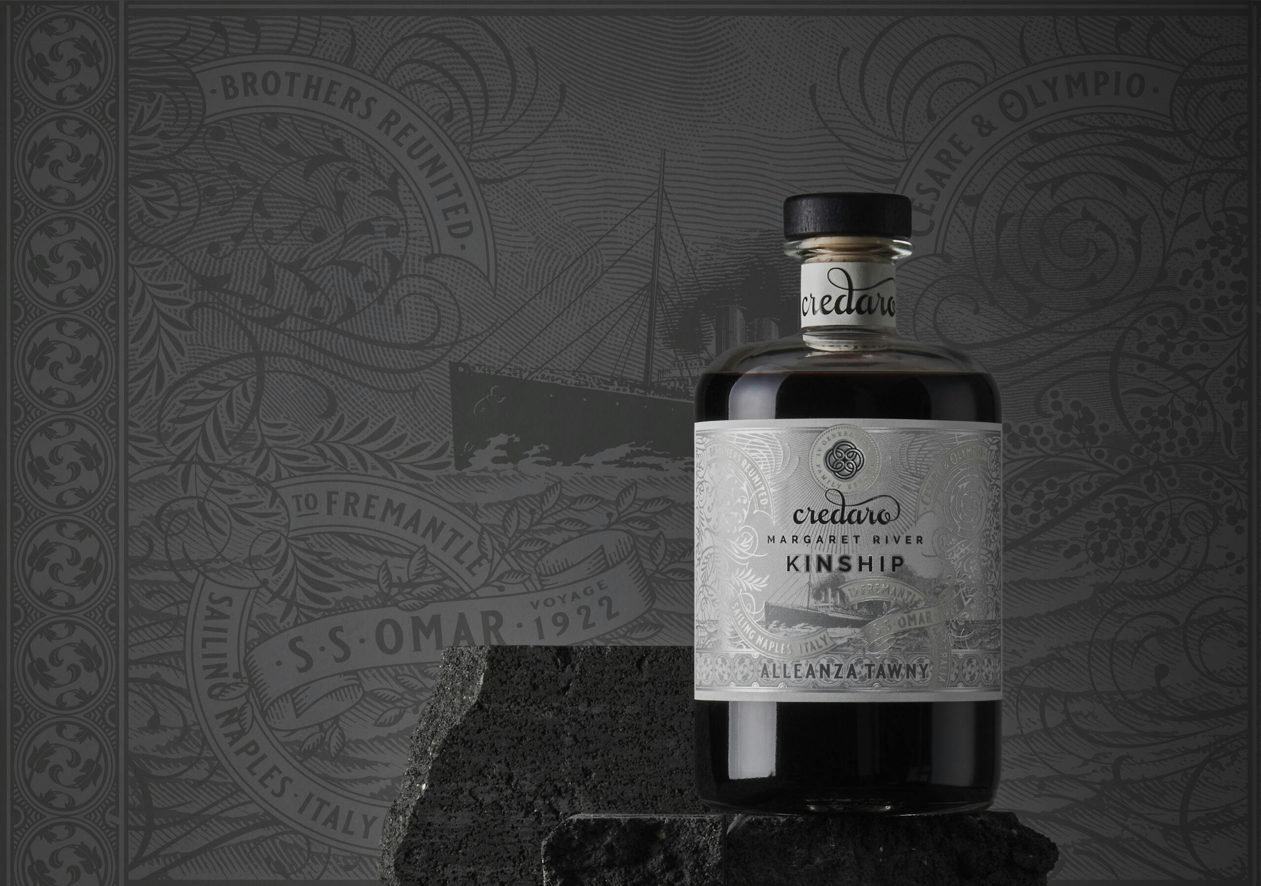 Image of Ornate Label Inspired by Historic Italian Voyage