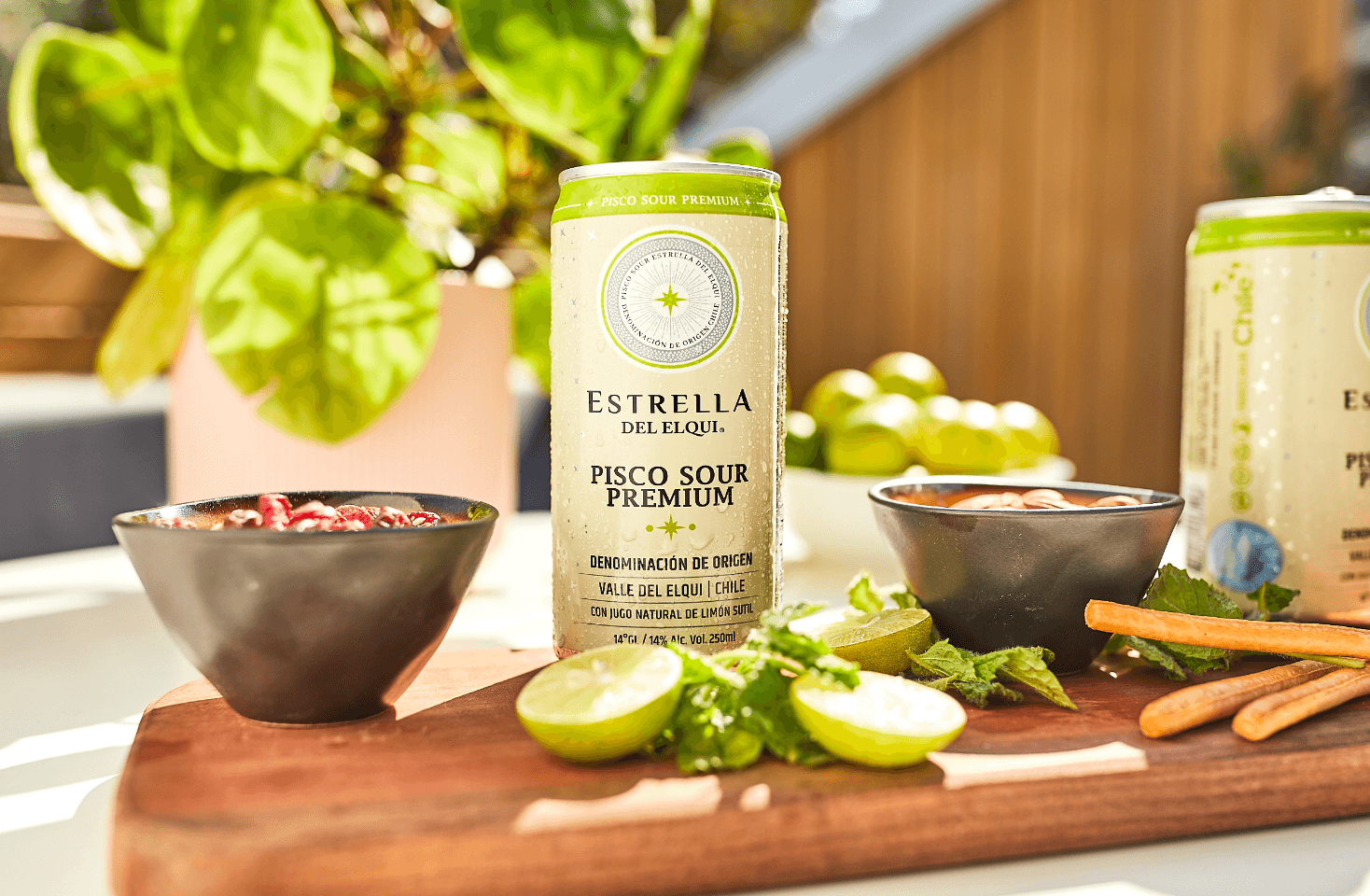 Image of The first Pisco Sour Premium in can version