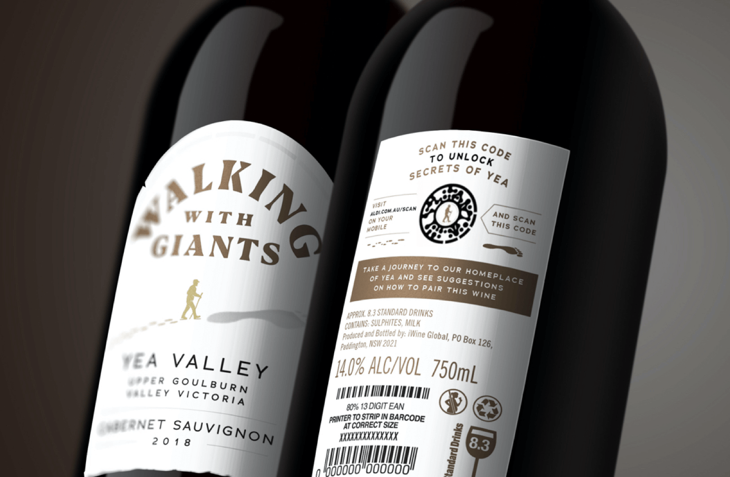 Image of La collaborazione creativa porta alla nuova gamma di vini, Walking with Giants