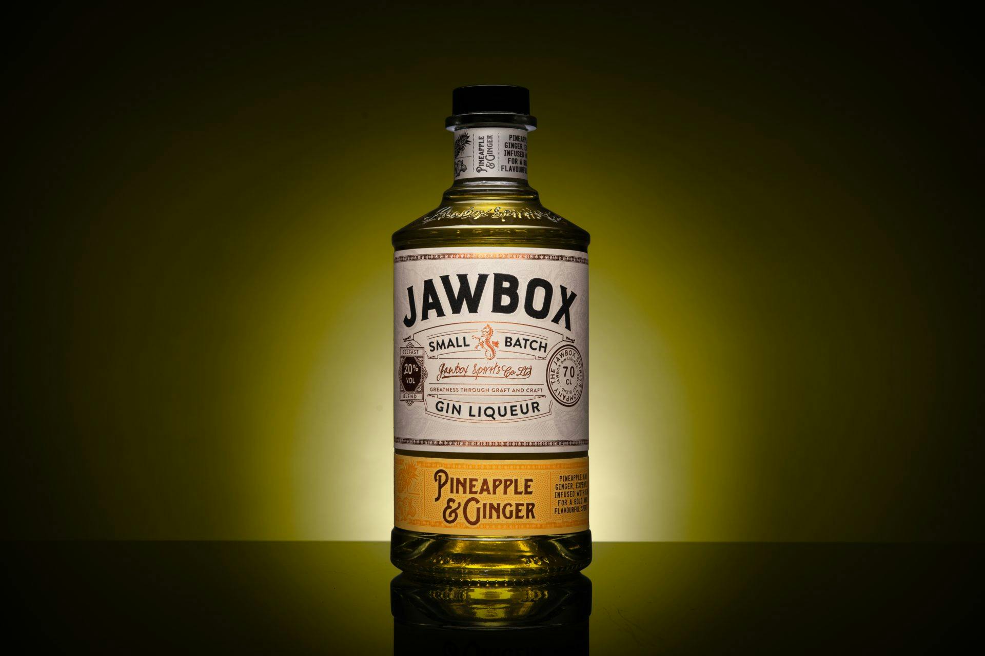 Image of Jawbox Spirits Co Pineapple & Ginger Gin Liqueur