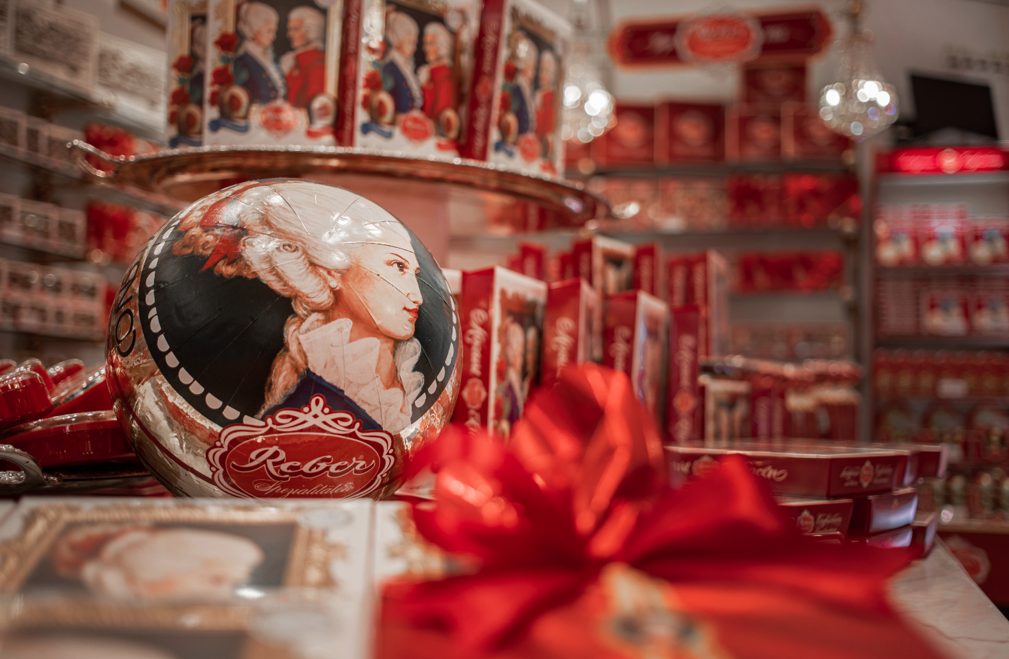 Image of Beautifully Adorned Labels Add the Pièce de Résistance  to Wolfgang Amadeus Mozart’s  Exquisite Confectionary